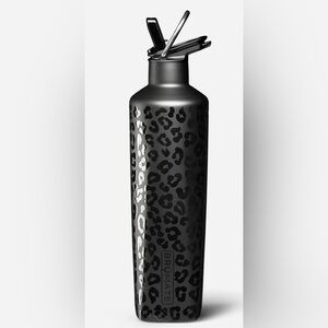 New in Box-Brumate Rehydration Bottle, 25 oz, Onyx Leopard Print